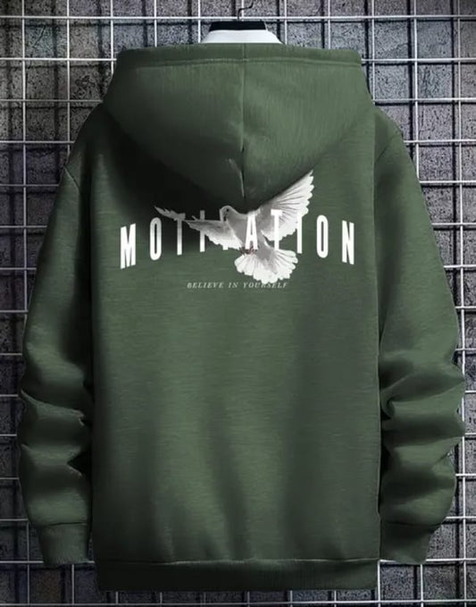Premium Green Fleece Hoodie – Freedom Edition