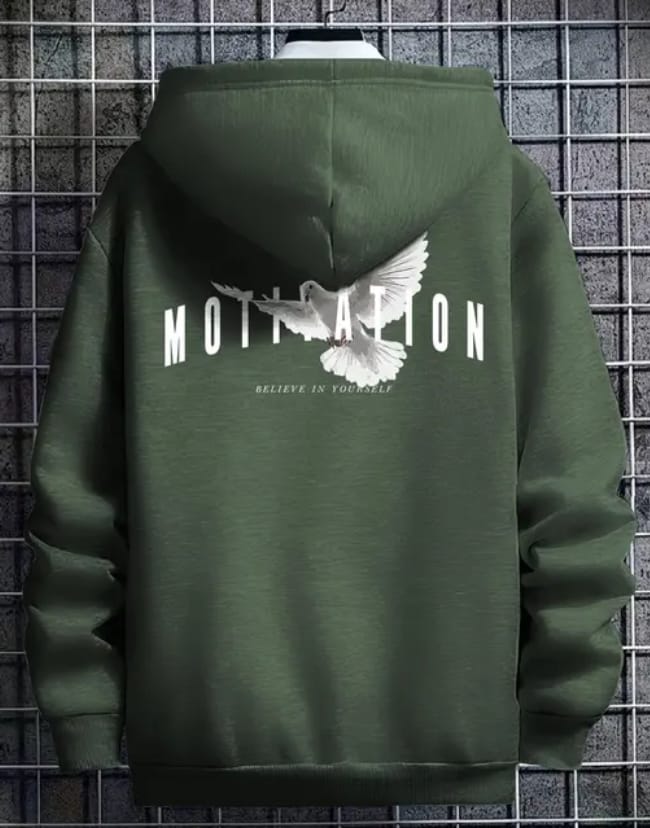 Premium Green Fleece Hoodie – Freedom Edition
