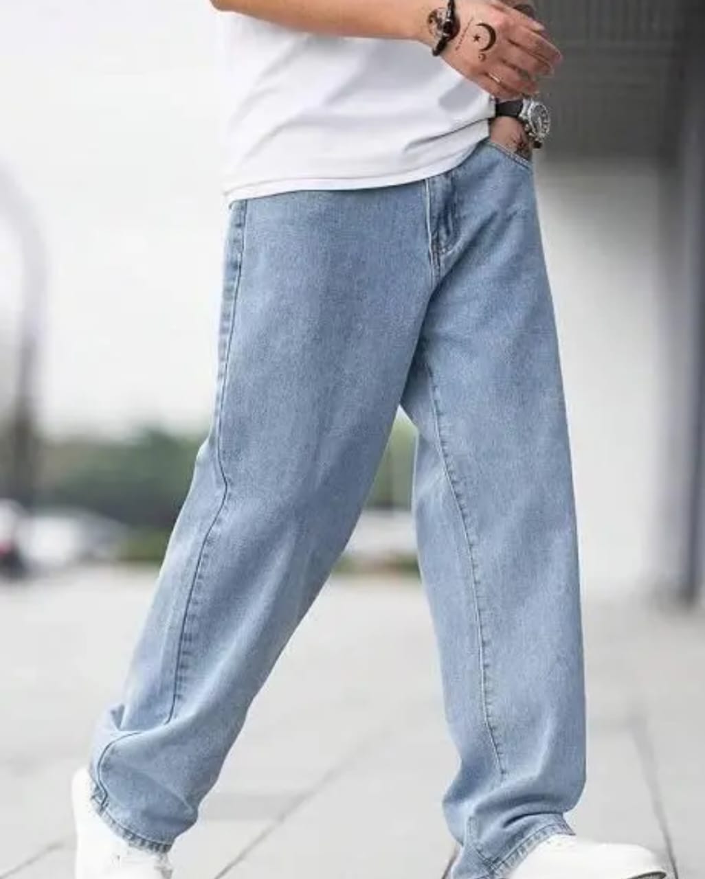 Premium '90s Revival' Loose Fit Denim Jeans