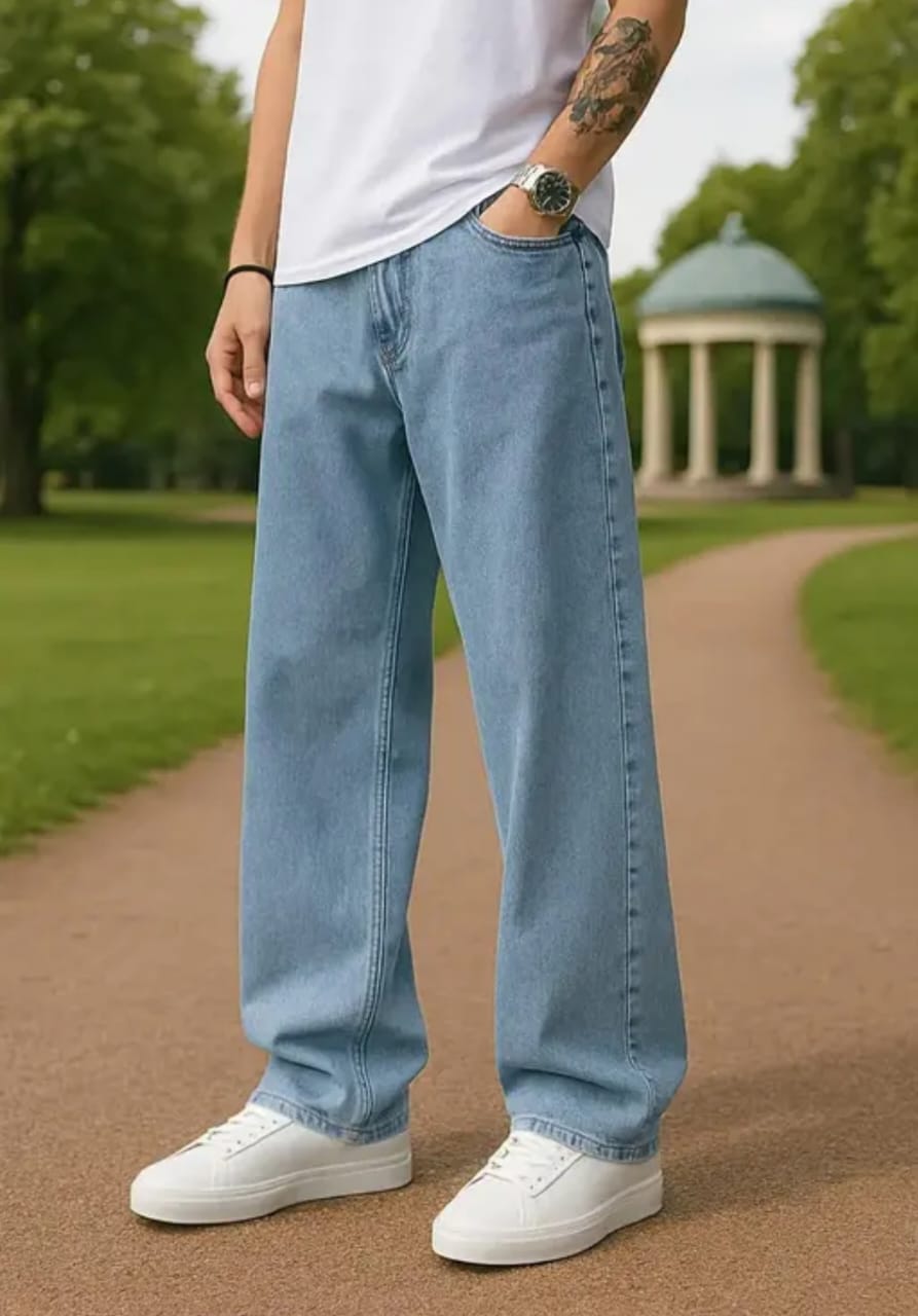 Premium '90s Revival' Loose Fit Denim Jeans