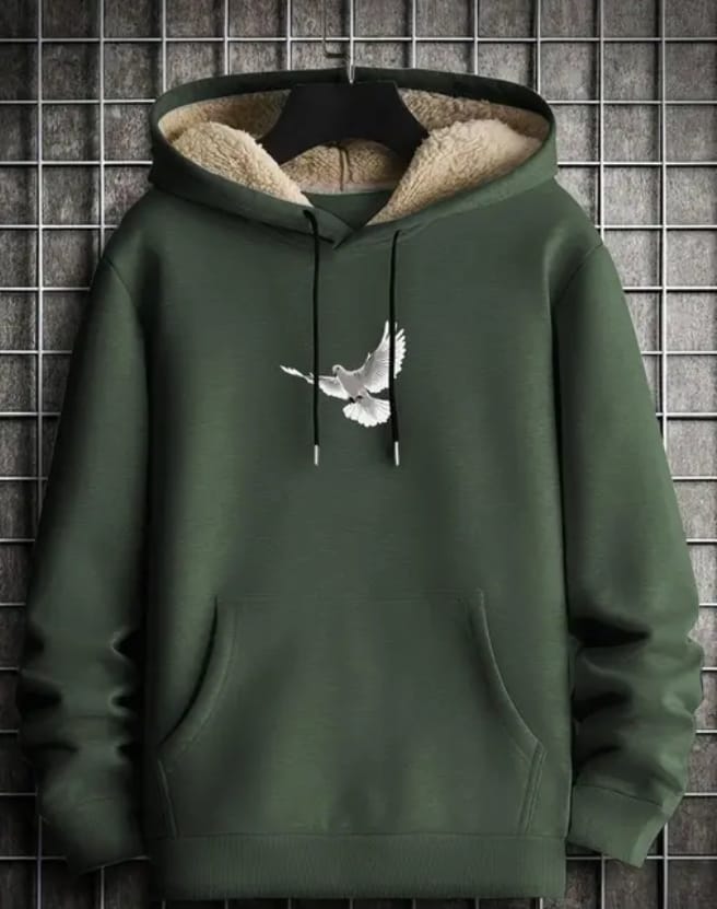 Premium Green Fleece Hoodie – Freedom Edition