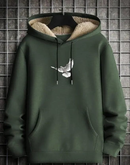 Premium Green Fleece Hoodie – Freedom Edition